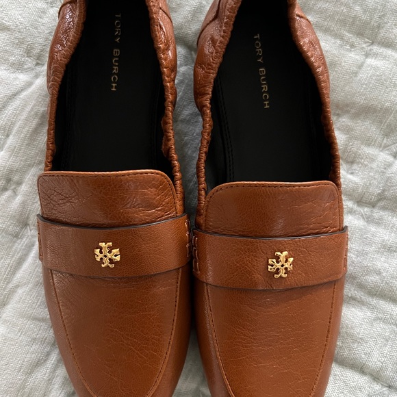 Tory Burch Ballet Loafers 8.5 Bourbon - Picture 4 of 6